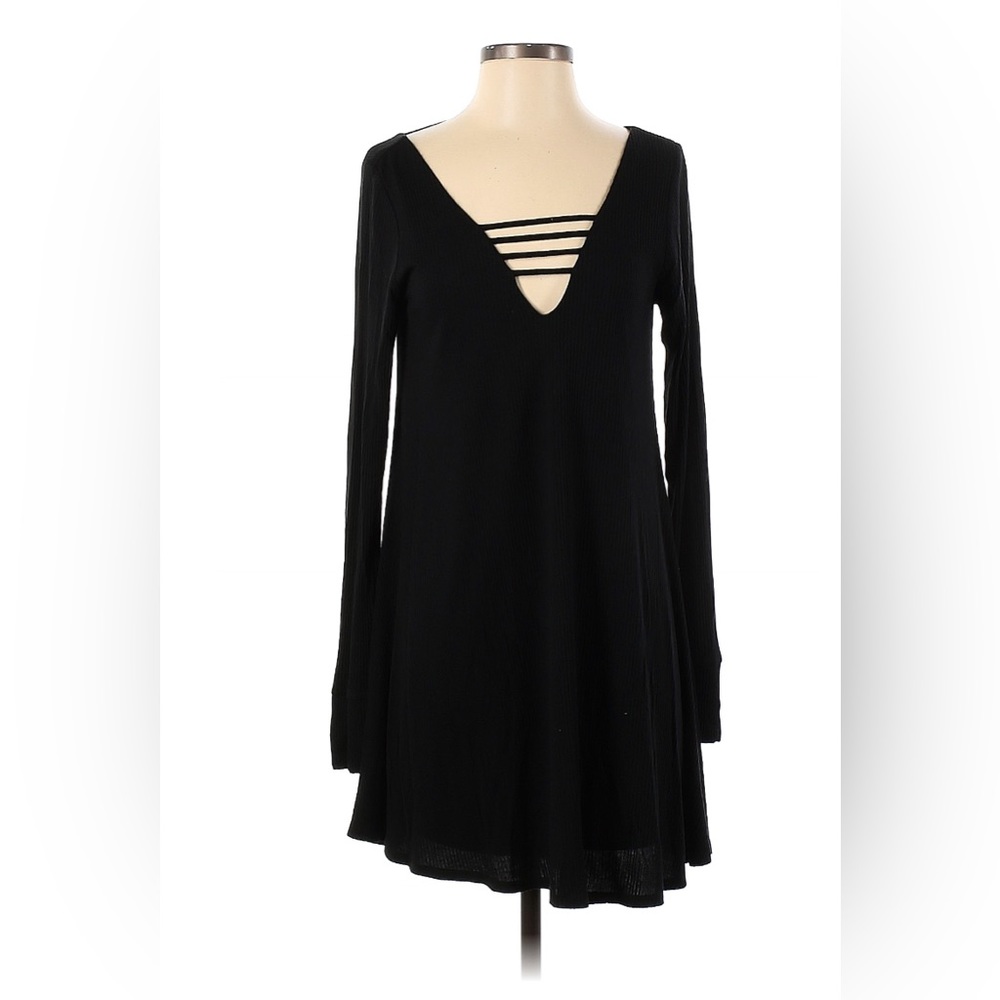 BP. Black Longsleeve Casual Mini Dress Size XXS (00) NWOT
